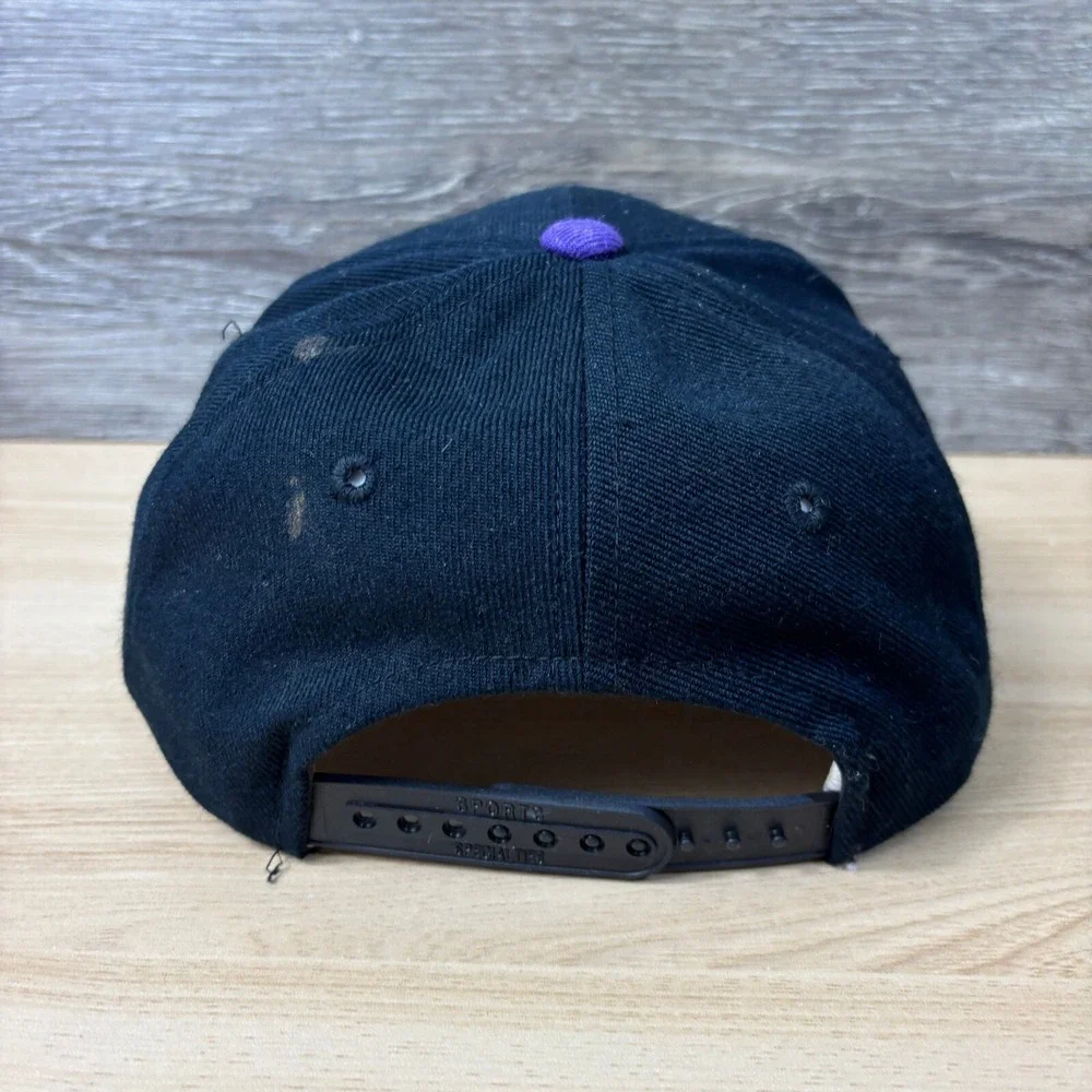 Vintage Tampa Bay Devil Rays Hat Snap Back Black MLB Baseball Sports Specialties